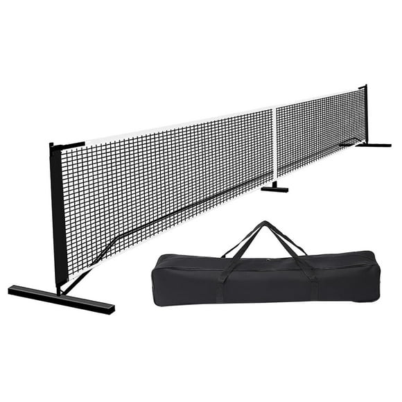 bedienty Portable Pickleball Net Badminton Net for Pickleball Court Training Party Driveway without Marker