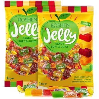 Roshen Crazy Bee Jelly Candy with Fruity Filling, Made with 6