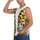 thumbnail image 3 of Balery Leopard Gnomes Camisetas sin mangas para hombre, absorbe la humedad y protege contra el mal olor.-Medium, 3 of 7