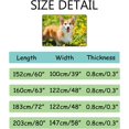 thumbnail image 3 of Crawling Indoor Carpet Play Mat Corgi Dog Puppy Playing for Living Room Bedroom Educational Nursery Floor Mat Area Rug 72x48inch, 3 of 6