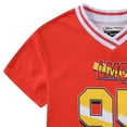 thumbnail image 4 of Disney Cars Lightning McQueen Jersey Mesh Shirt (Boys), Sizes 3T-8, 4 of 7