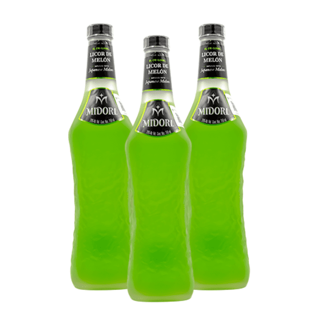 Pack de 3 Licor Midori 750Ml
