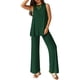 thumbnail image 1 of Conjunto Deportivo Mujer PRETTYGARDEN 2 Piezas Top sin Mangas y Pantalón Palazzo Talle XXL, 1 of 8