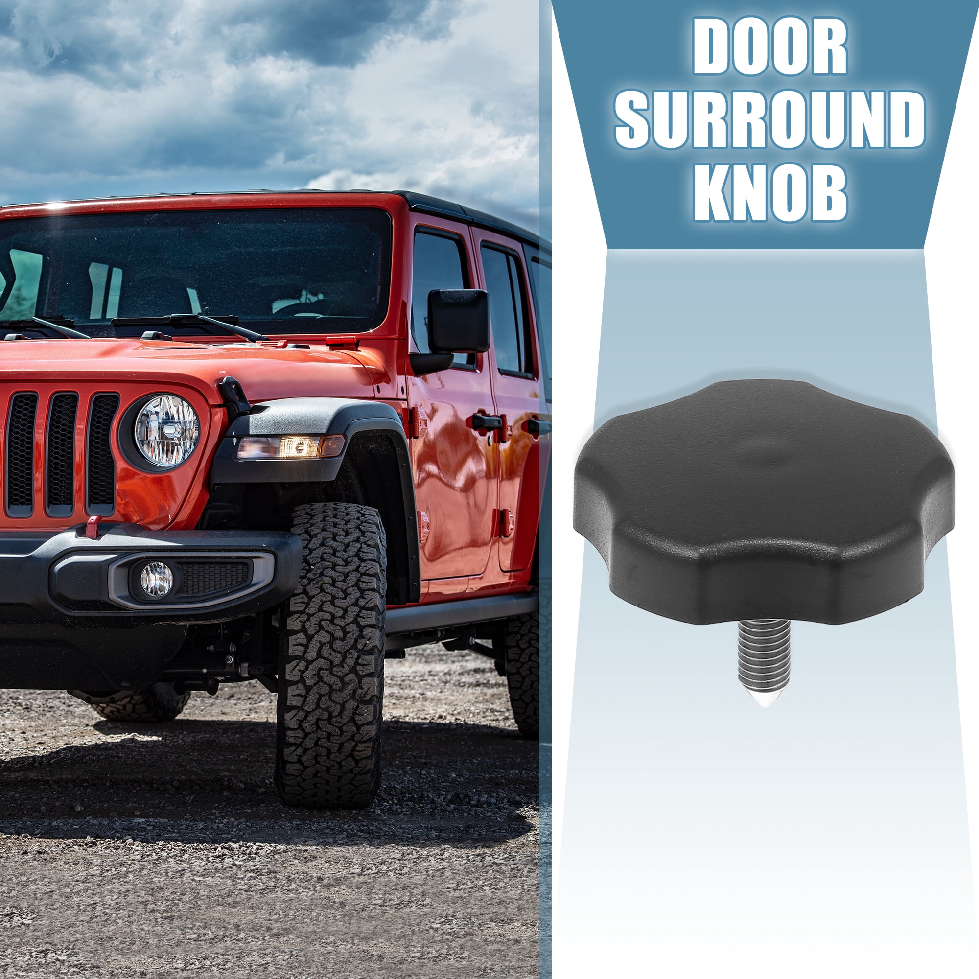Short Soft Top Door Surround Knob Window Frame with Pin for Jeep Wrangler JK  2007-2018 for Jeep Wrangler TJ 1997-2000 | Walmart Canada