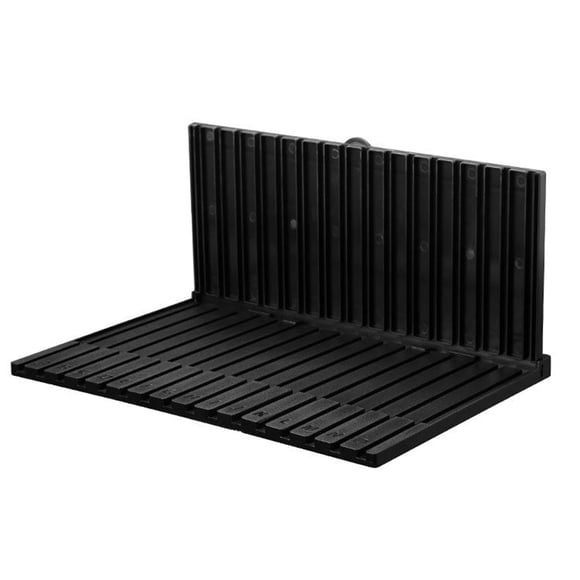 Estantería plegable organizadora de placas de modelado de plástico para accesorios de fabricación de modelos