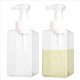 thumbnail image 2 of Paquete de 4 Dispensadores de Jabón En Espuma de 15 Onzas,Jabón Líquido Recargable Recargable,Contenedor de Botella de Bomba de Plástico Vacío de Jabón de Manos,Transparente 450 Ml, 2 of 7