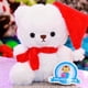 thumbnail image 2 of Pelucheria Peluche de osito navideño Blanco 18 cm, 2 of 4