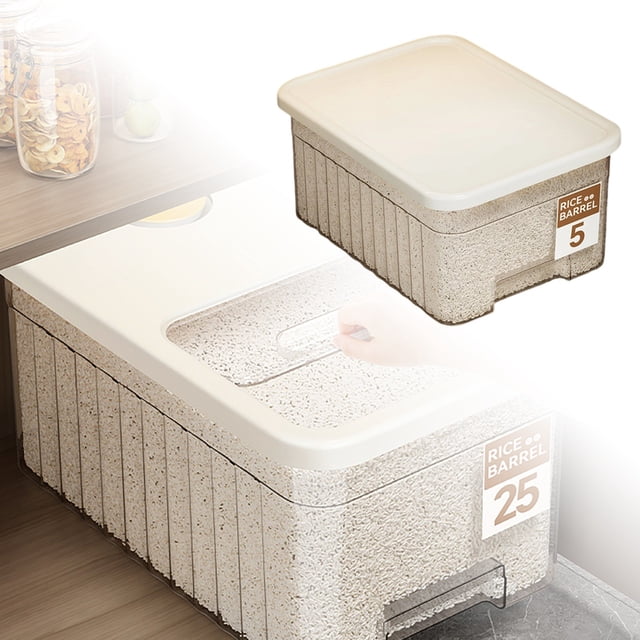 BKER Food Storage Container ,Kitchen Food Storage,For Dog Cat And Other Pet Food Storage With Measuring Cup Storage Bucket For Dog Food
