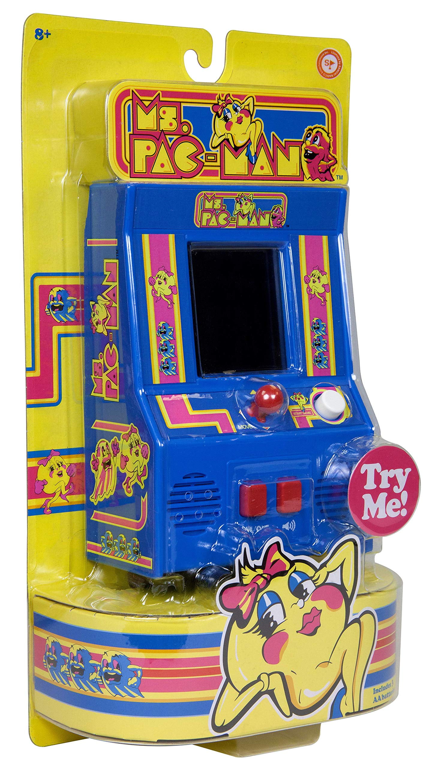 arcade classics ms pac man mini arcade game