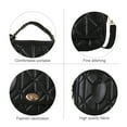 thumbnail image 3 of Bolsos y Bolsos Pequeños para Mujer, Bolsos de Hombro Bolsos Bandolera para Mujer con Correa de Metalnegro:;:;, 3 of 5
