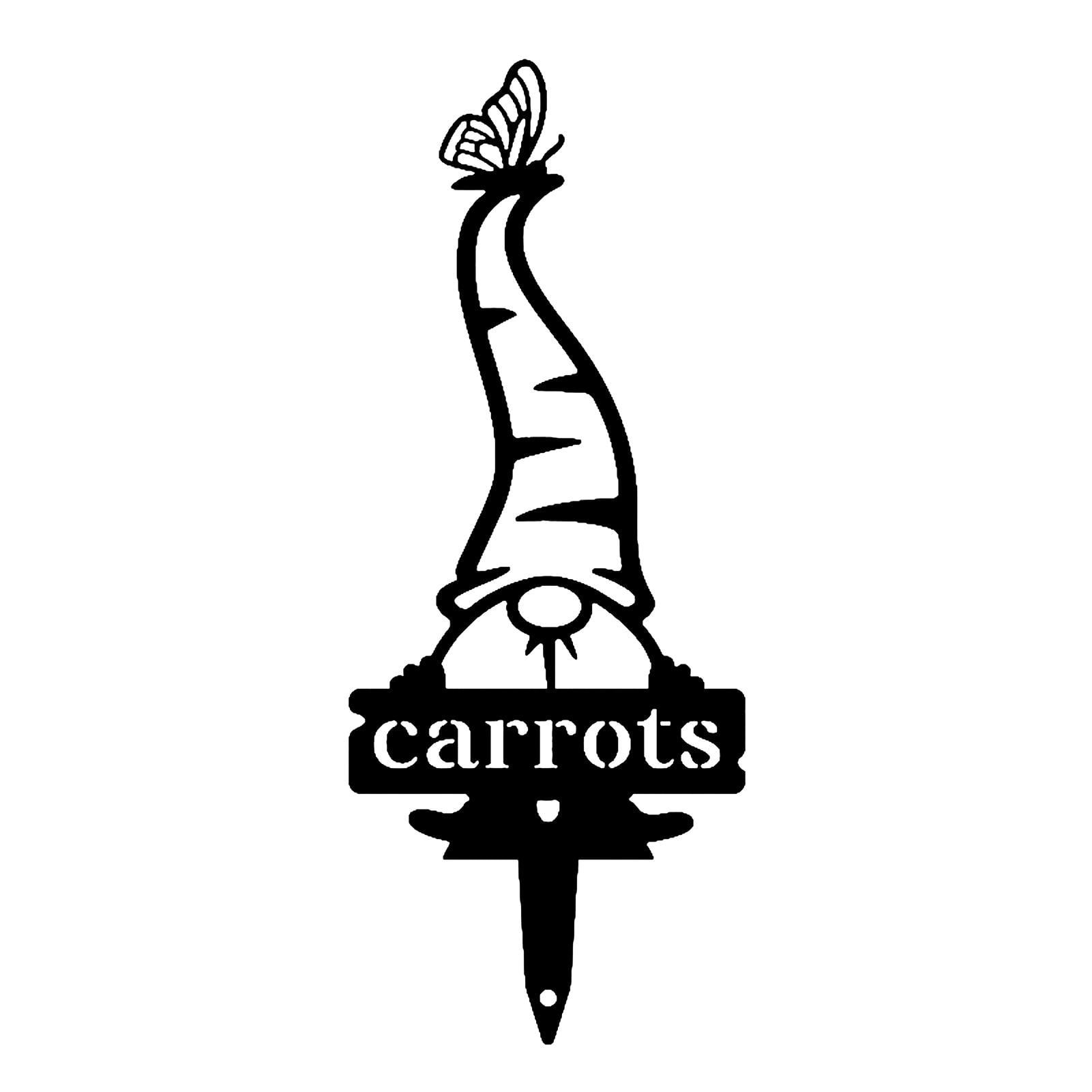 Garden Gnome Plant Stakes Garden Plant Label Tags Seed Tags, Plant