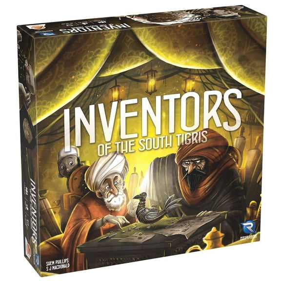 Renegade Game Studios: Inventors Of The South Tigris - Stand-Alone Strategy Game In The South Tigris Trilogy, Garphill Games, Ages 14 , 1 -4 Players