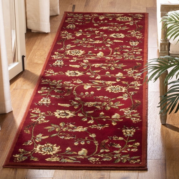 Safavieh Lyndhurst Milo Floral Runner Rug, Red/Multi, 2'3" x 16'
