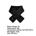 thumbnail image 4 of Foulard Chauffante Électrique USB 3 Vitesses Réglables Chauffe-Nuque pour Femmes Hommes (Noir), 4 of 9