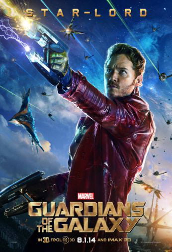 Cassete 2014 13 x 19 Original Theactrical IMAX Poster Guardians Galaxy 