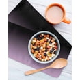 thumbnail image 3 of Purple Black Ombre Kitchen Dish Towels for Drying Dishes Set of 2, Modern Gradient Abstract Art Waffle Weave Microfiber Hand Tea Bathroom Towels Quick Dry & Absorbent Towel 12x12, 3 of 7