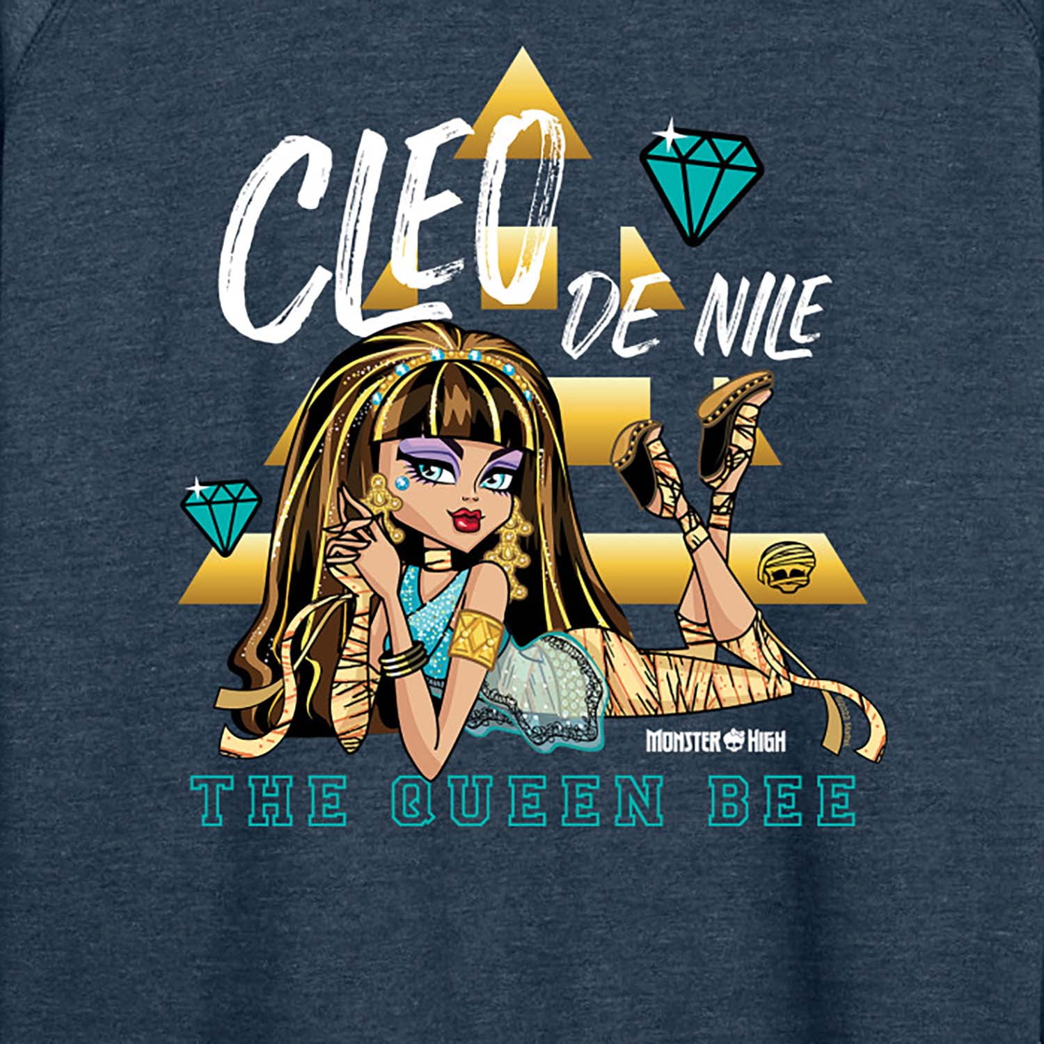 Monster High - Cleo De Nile - Women's Lightweight French Terry Long Sleeve Shirt