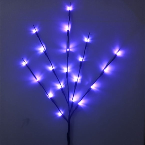 LED Branch Lamp Floral Lights 20 Bulbs Home Christmas Party Garden 50 Light String of Mini Lights Outdoor Warm Wire Heat Light Solar Christmas String Lights Mini Lights Battery Operated Solar Bulb