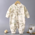 thumbnail image 2 of larppty Unisex Footless Newborn Baby Sleepers Pajamas Romper Boys Girls Long Sleeve, 2 of 4
