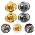 thumbnail image 3 of 30 Sets Durable Iron Pin Backs for Sewing Use Assorted Colors Fashionable and Versatile 1 Inch, 3 of 8