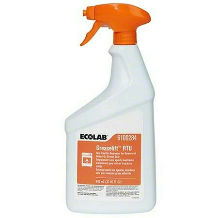 Ecolab Greaselift RTU Non-Caustic Degreaser- 32 FL OZ