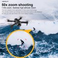 thumbnail image 4 of CVLNCYCLING Clearance Drones with Camera,Drone With 4K HD FPV Camera Remote Control Toys Gifts For Boys Girls With Altitude Hold Headless Mode Key Start Speed Adjustment,For Adults Christmas Gifts, 4 of 11