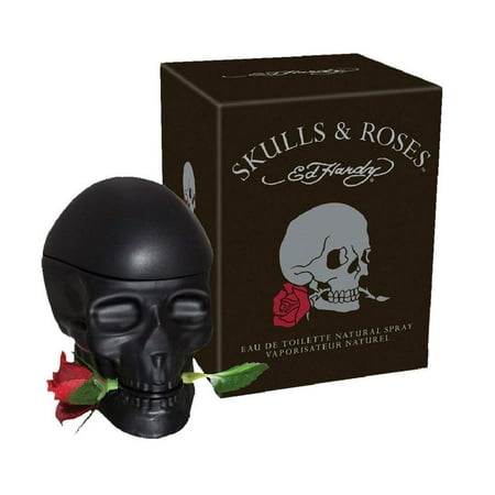 Skulls and Roses ED Hardy Colognes for Men, 2.5