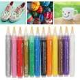 thumbnail image 3 of 12 Color Painted Pen, Water-based Paint Pen, Body Painted Decoration, 3 of 8
