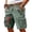 Army Green, variant on Us 250th Anniversary God Bless America Cargo Shorts with Cross Flag Design and Relaxed Fit, Awesome For Church Picnics Memorial Services Black XXL