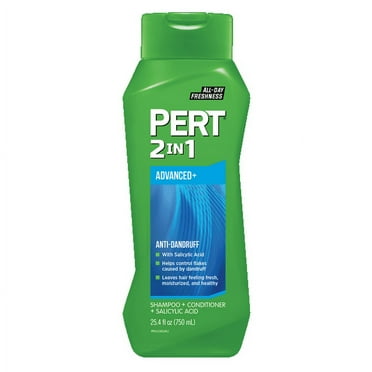 Pert Plus 2 in 1 Shampoo   Conditioner Dandruff Control 25.40 oz Pack of 4