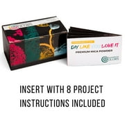 Chameleon Colors Mica Powder Kit, 25 Colors for Epoxy Resin, Nail Art, and Makeup Pigment, 125 Grams (5 Grams per Color)