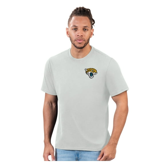 Men's Margaritaville Gray Jacksonville Jaguars Wastin' Away T-Shirt