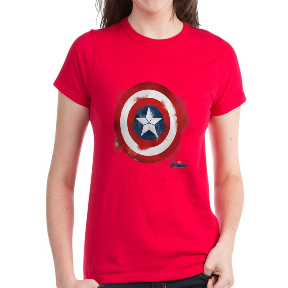 CafePress - CafePress - Captain America Women's Classic T Shirt - Women ...