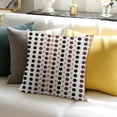 thumbnail image 3 of SHANXI Throw Pillow Covers Orange and Print Cushion Cover Soft Pillow Cases for Home Sofa Bed Chair Car Office Decorative 18x18in, 3 of 5