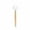 C, variant on Danish Dough Whisk,9.64 Inch wooden handle Stainless Steel Dough Hook Whisk, Handheld Mixer for Bread,Pizza,Cake Making