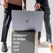 Incase Dots Hardshell with Makrolon® - MacBook Pro 16 inch Case - 2020, 2019 - MacBook Case, Laptop Cover, Protective Hard Shell, Scratch Resistant - Clear