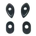 thumbnail image 1 of Naiovety 4 Uds. Adaptador de indicador de señales de giro de motocicleta negro espaciadores reacondicionados para Ciclismo, 1 of 6