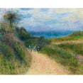 thumbnail image 2 of Pierre-Auguste Renoir 24x20 Gold Ornate Framed and Double Matted Museum Art Print Titled - Road to Berneval, 2 of 4