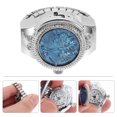 thumbnail image 2 of 1pc Fashion Finger Ring Watches Portable Finger Watch Decorative Finger Watch, 2 of 6