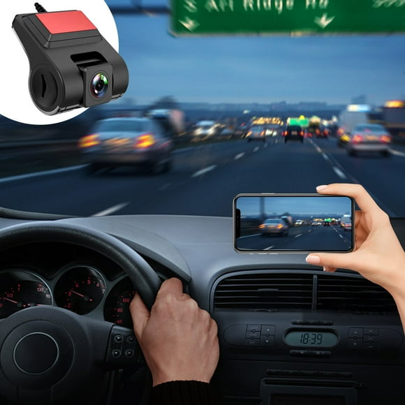 Dvkptbk High-Definition USB Function Android Car Machine Driving Recorder Auxiliary Driving Function Recorder Driving Recorder Car Accessories
