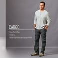 thumbnail image 3 of Wrangler® Men's Stretch Taper Leg Regular Fit Cargo Pant, 3 of 5