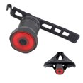 thumbnail image 3 of Carcasa de aleación de aluminio negra IPX6 Luz trasera de freno inteligente para bicicleta a prueba de agua Luz trasera de advertencia de carga USB para bicicleta Accesorio de ciclismoLuz trasera, 3 of 10