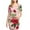 Robe de Maternité 07Multicolor, variante sur yoeyez Robes de Maternité pour Femmes pour Mariage à Manches Courtes à Encolure en U Robe Imprimée Grande Taille Robe de Grossesse Extensible Robes de Maternité en Liquidation Multicolore,m