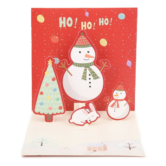 Greeting Card, Hot Silver Process Exquisite Textured Christmas Special Christmas Card With Envelope Sticker For Decoration For Gift A Style,B Style,C Style