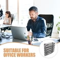 thumbnail image 2 of KAKOWELY Organisateur Mural Multi-Usage Support de Fichiers Mural Gestionnaire de Fichiers de Bureau Support de Brochures 16.93"X11.81"X3.74 Pouces, 2 of 4