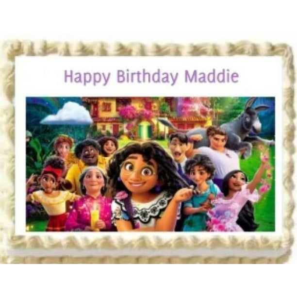 Encanto Personalized Edible Cake Image Party Frosting Topper Decoration