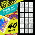 thumbnail image 3 of Crayola Art with Edge Animal Ink Coloring Book, Child, 32 Pages, 3 of 9