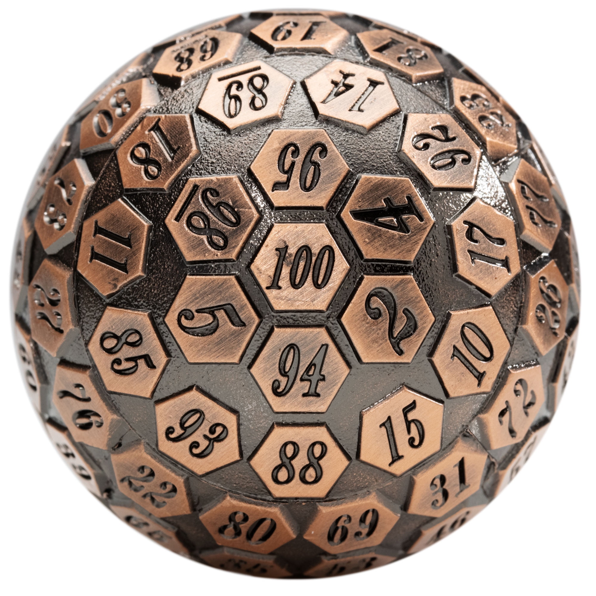 Brybelly GDIC-3201 Orb of Predestined Fate D100 Dice, Ancient Copper -  Walmart.com