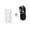 White, variant on YAHHU MK321-Pro 3-Key Mini Customized Mechanical Keyboard, Blue Switch, USB/2.4G/BT4.0, Black (2.95 x 1.46 inches / 7.5 x 3.7 cm)[cite: 1]