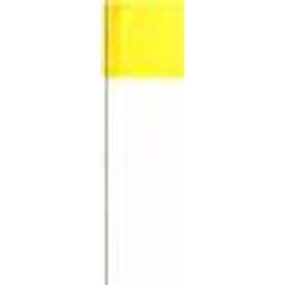 C.H. Hanson 15084 Marking Stake Flag, Yellow, 21 In., 100-Pk. - Quantity 10